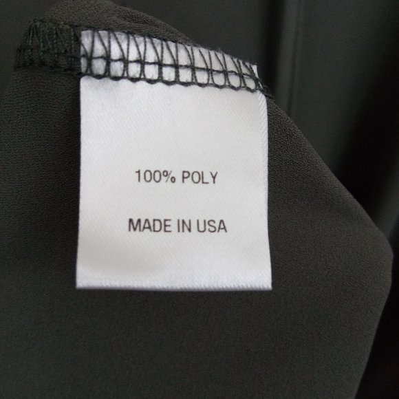 Lola & Sophie Grey Ruffle Bell Sleeve Sheath Dress - Picture 11 of 12